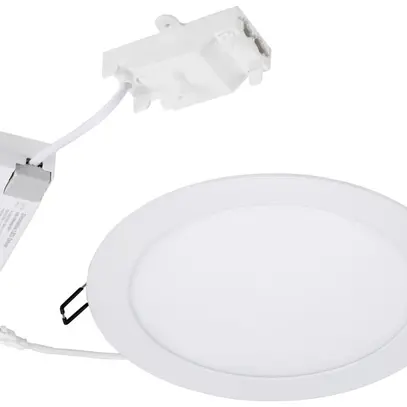 LED-Downlight Sylvania Flat 205 17W 1550lm 3000K IP44 120° DIM Ø226mm weiss 