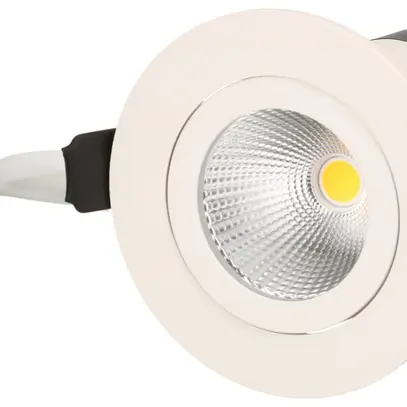 EB-LED-Spot maxLUCE DISC 230 7W 650lm 3000K IP44 MB DIM Ø68…72mm weiss 36° 