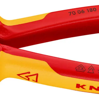 Pince coupante de coté KNIPEX VDE 180mm 