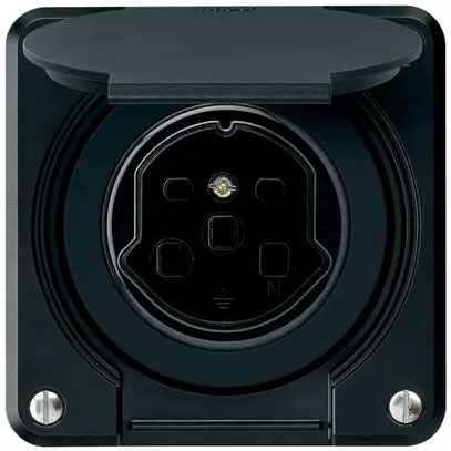 Prise ENC robusto type 25 noir 