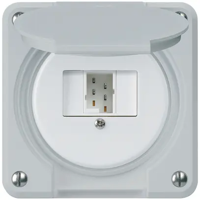 Boîte de raccordement ENC robusto IP55 gris 1×TT83 