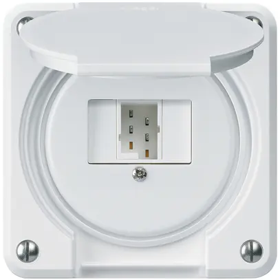 Scatola di raccordo INC robusto IP55 bianco 1×TT83 