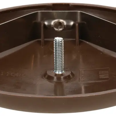 Rosetta di copertura MH clip a molla Ø95×13mm marrone 