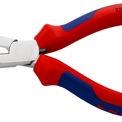 Pinza per telefono KNIPEX con dispositivo di taglio curvata 160mm 