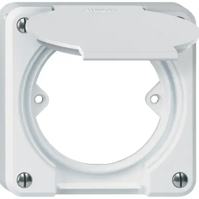 Parte superiore robusto con copertura 2 punti con adattatore bianco 