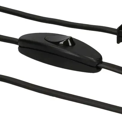 Câble de raccordement MH PVC 2.5A 230V 2×0.75mm² T26-libre a.interrupteur 2m no 