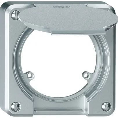 Partie supérieure robusto avec clapet aluminium 3 points avec disque de réduc. 