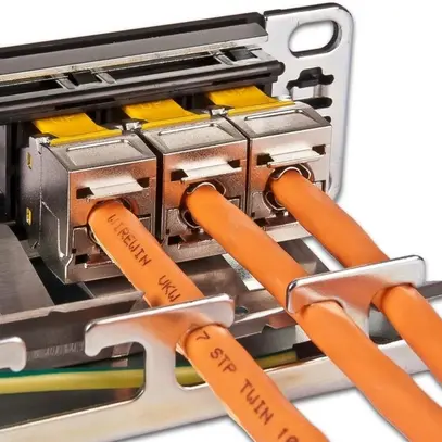 Wirewin Keystone Module, KAT6A STP EA blindé, protection contre la poussière 