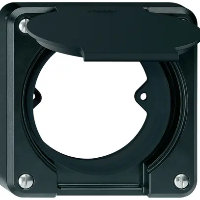 Parte superiore robusto con copert. nero 2-punto con disco riduzione 