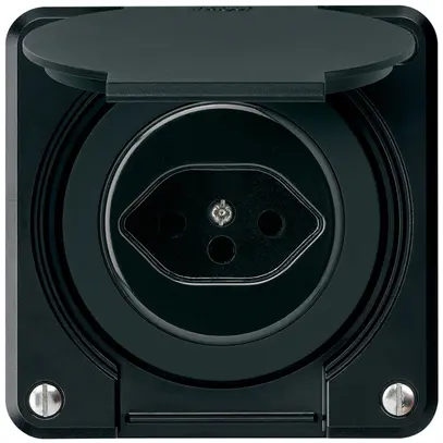 Prise ENC robusto type 13 noir 