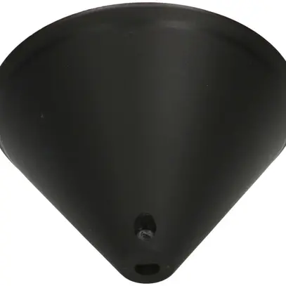 Baldaquin MAX HAURI 110×70mm pour câble Ø7mm noir 