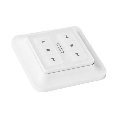 Interruttore tapparella 2 canali KnockautX, da BRELAG 