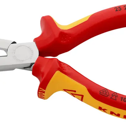 Pince pour téléphone KNIPEX avec dispositif de coupe VDE coudée 160mm 