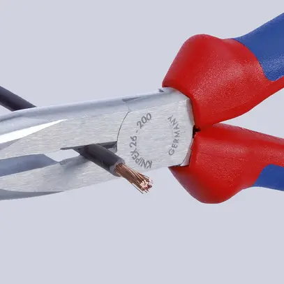 Pince pour téléphone KNIPEX avec dispositif de coupe droit 200mm 