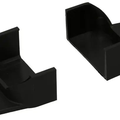 Set di supporti MH Swiss-Line nero 50×52×25mm 