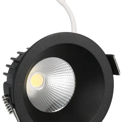 Spot LED INS maxLUCE ATMO 68 6.2W 700lm 3000K REG  Ø79mm nero 