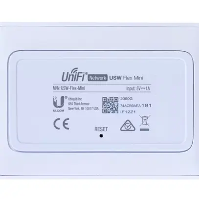 Ubiquiti UniFi 5 Port Switch 5xGE, alimentation USB-C&PoE 