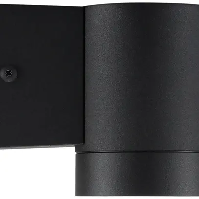 Applique LED Sylvania SylDeco Round GU10 1×35W IP54 Ø76×100mm noir 