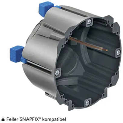 Scatola per parete cava HSB D83 EMV, grd. 1×1, Ø83×65mm TFI 850°C 