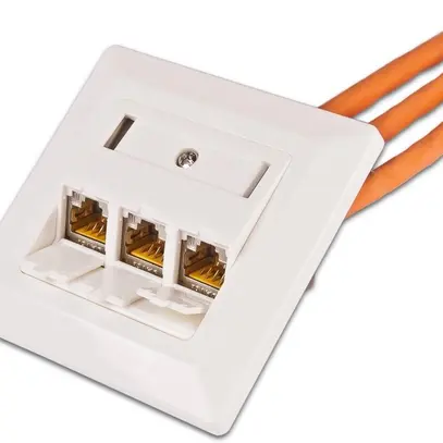 Wirewin Keystone Module, KAT6A STP EA blindé, protection contre la poussière 