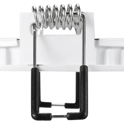 Downlight LED Sylvania Flat 108 7W 550lm 3000K IP44 120° VAR 120mm blanc 