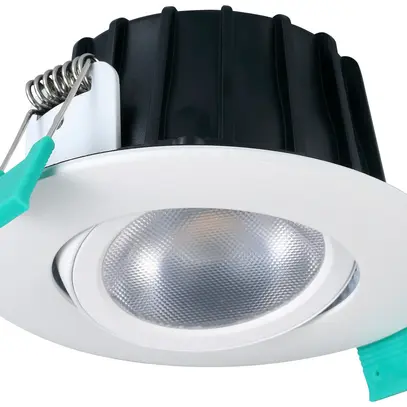 Downlight LED Sylvania OBICO 8.2W 820lm 930/940 IP65 38° REG Ø96mm bianco 