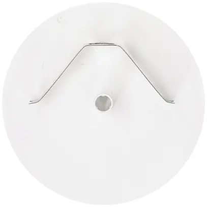 Rosace de plafond MH clips à ressort enfichable Ø98×3mm blanc 