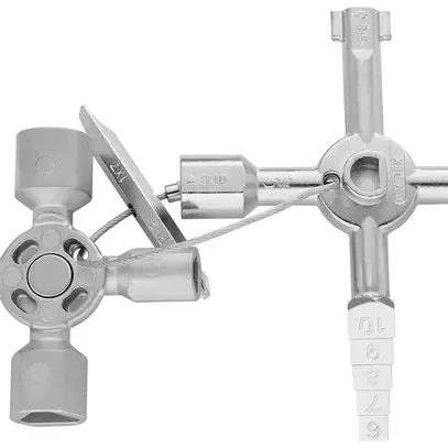 Chiave per armadio elettrico KNIPEX TwinKey 