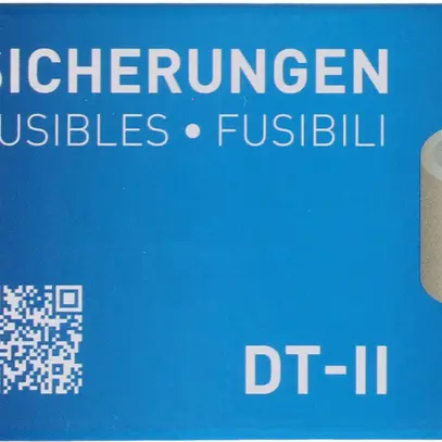 Fusible D MAX HAURI DT-II 25A jaune 500V retardé 50 KA gG Ø21×48mm 5 pièces 