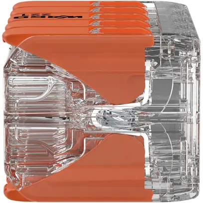 Borne de connexion WAGO 10L 0.14…4mm² avec levier ora transparent 