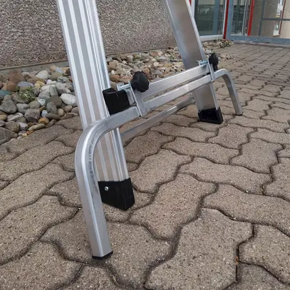 Teleskopleiter Plica Clik Clak, 4×6 Stufen, Aluminium 