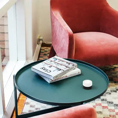 Variateur rotatif sans fil blanc-noir KnockautX, par BRELAG 